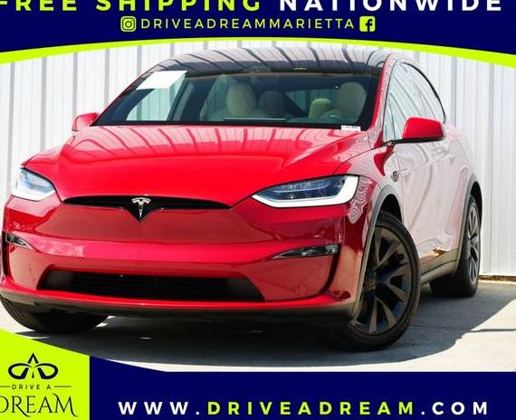 TESLA MODEL X 2022 7SAXCBE59NF329166 image